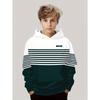 Herbst Classic Kinderkleidung Jungen Hoodies Langarm Streifen 3D Druck Street Locker Komfort Outdoor Jungen Oberteil Kinderkleidung