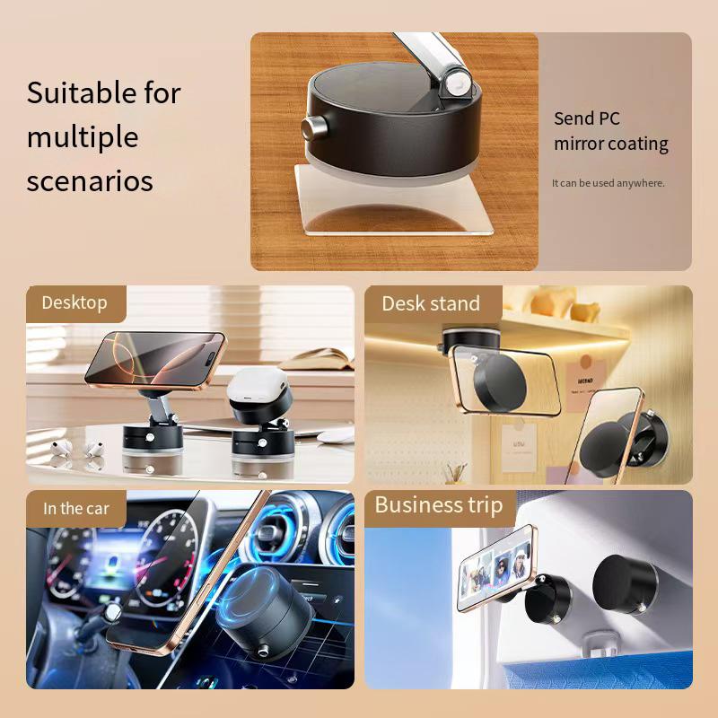 2026 Neuer Typ Saugnapf Vakuumadsorption Auto Spezieller Fester Handyhalter Auto Handy Magnetischer Halter