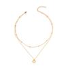 New Jewelry Niche Design Alloy Pendant Women's Versatile Collarbone Chain Trend