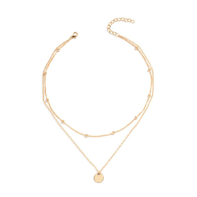 New Jewelry Niche Design Alloy Pendant Women's Versatile Collarbone Chain Trend