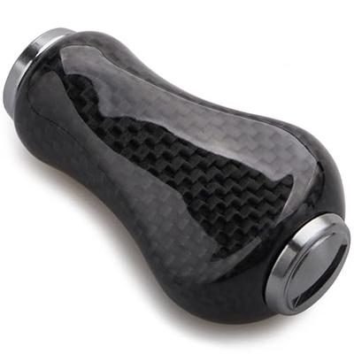 HEIGHTEN 20mm Reel Handle Knob, 4.7g, 1.5K Carbon Fiber, Compatible with Shimano Type S and Shimano Type A Reels, Gourd Series (Gunmetal) (959)