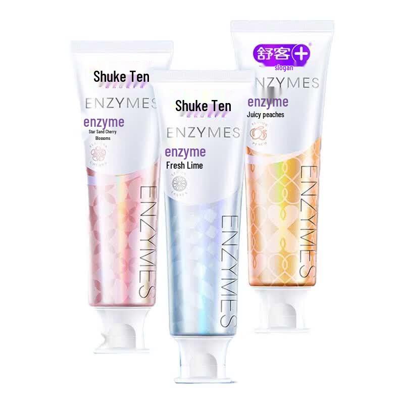 Shuke Enzyme Toothpaste Triple Flavor Pack