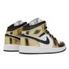 Air Jordan 1 Mid Metallic Gold Black White