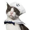 Cat Small Pet Dog Puppy Kitten Clothes Costume Sailor Suit Outfit Hat Gifts Cape