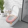 Soft Toilet Seat Cushion Zipper Design Washable Toilet Cushion Cute Closestool Mat  Daily Use