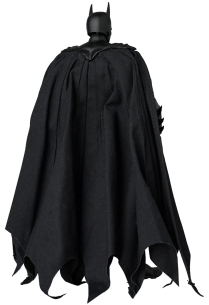 Medicom Toy MAFEX No.270 Knight Crusader Batman Black Ver. Approximately 160mm tall, non-scale, pre-painted action figure.