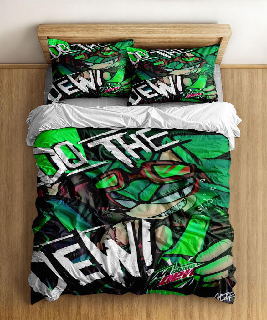 Voltes V Robo Duvet Cover Set without sheet King Queen Double Full Twin Single Size Bed Linen Set