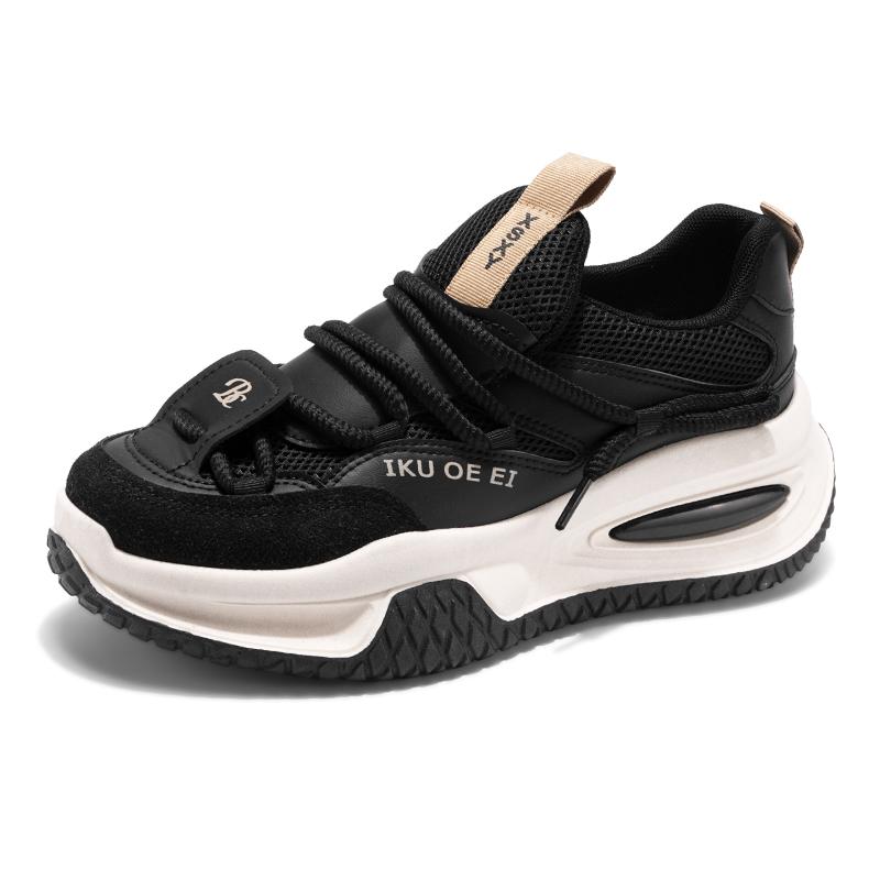 Men's Casual Plank Shoes New Large Size Fashion Sports Men's Shoes Increase Running Breathable Punk Sneakers Men's Loafers