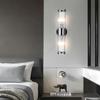 LED Minimalist Retro Full Copper Bedroom Bedside Wall Lamp Indoor Living Room Staircase Corridor Luxurious Decorative Lighting