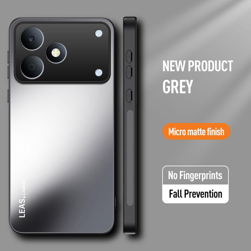EUCAGR For Realme Note 80 Luxury ShockProof AG Frosted Soft TPU+PC Matte Back Cover For Realme Note80 Phone Case Coque