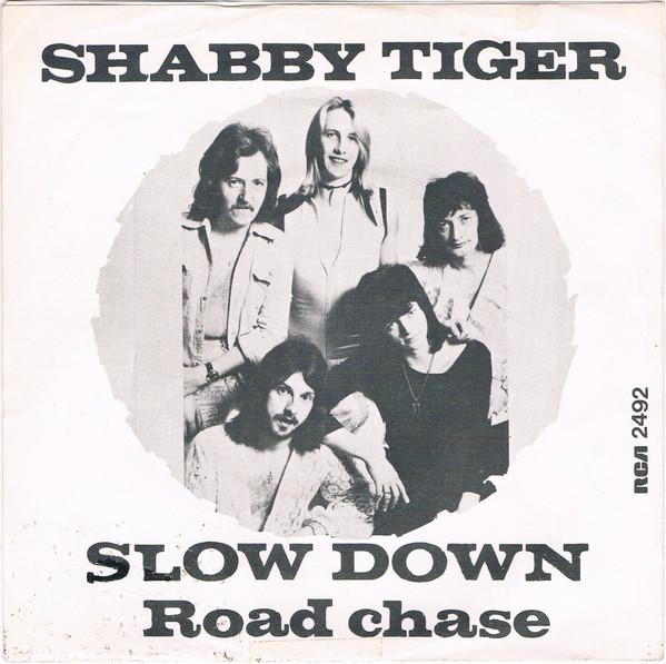 

7inch Record SHABBY TIGER - Slow Down RCA2492 RCA VICTOR 1975 Denmark Pop Used
