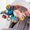 Baby Bed Hanging Rattle Drawstring Baby Toys Baby Rattle Stroller Toy Bebe Educational Toys Hand Grip Animal Music Sounding Toy