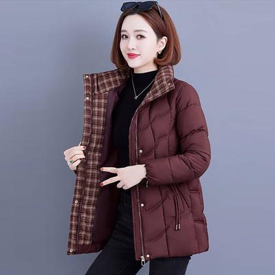 Women’s Short Windproof Thicken Warm Winter Jacket For Mom