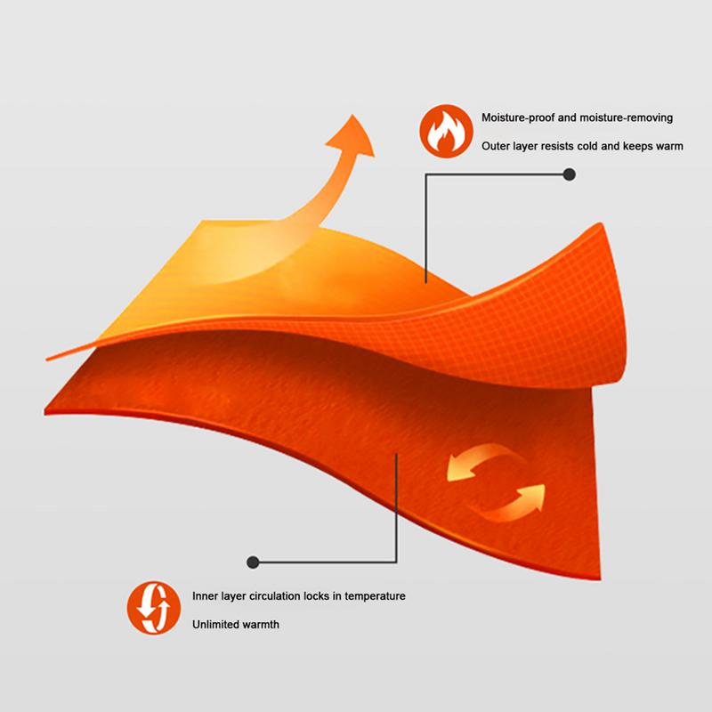 Warm Neck Wrap Cotton Padding Soft Windproof Neck Wrap Multifunctional Black Winter Neck Tube Gaiter For Women Men