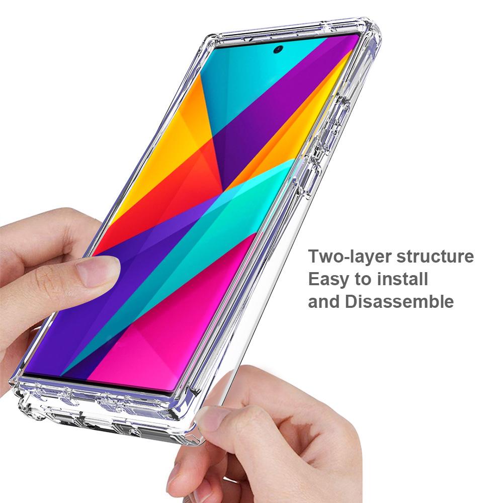360 Double Sided Full Protection Case For For Samsung S26 S25 Ultra S24 S23 FE S22 S21 Plus Clear Screen Protector Silicone Cover