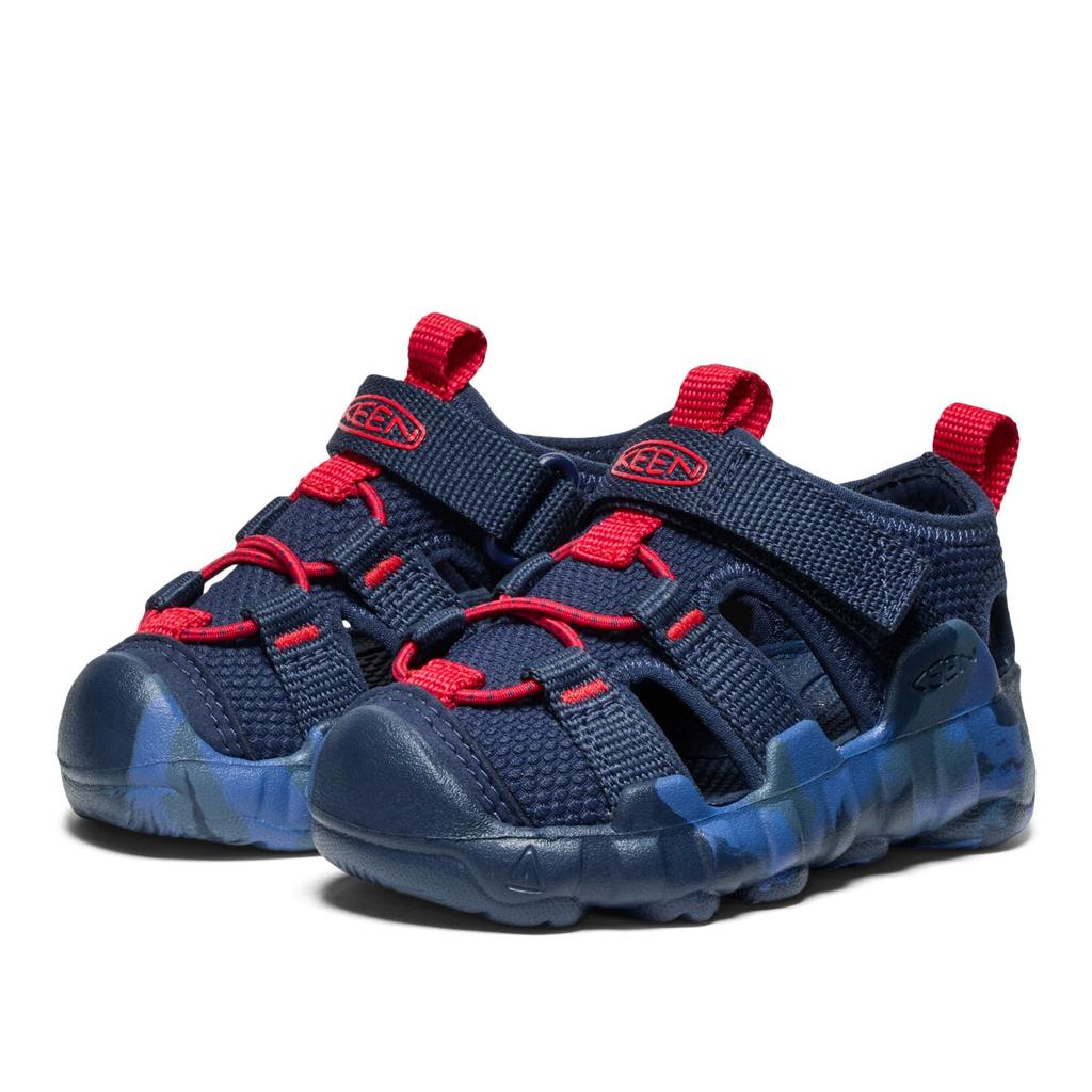 KEEN Kids' Sandals 1030841 NAVAL ACADEMY/RED CARPET, 14.5 cm