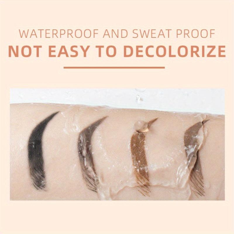 Waterproof Eyebrow Cream with Brush Long-lasting Natural Shape for All Skin Types Perfect Gift for Women