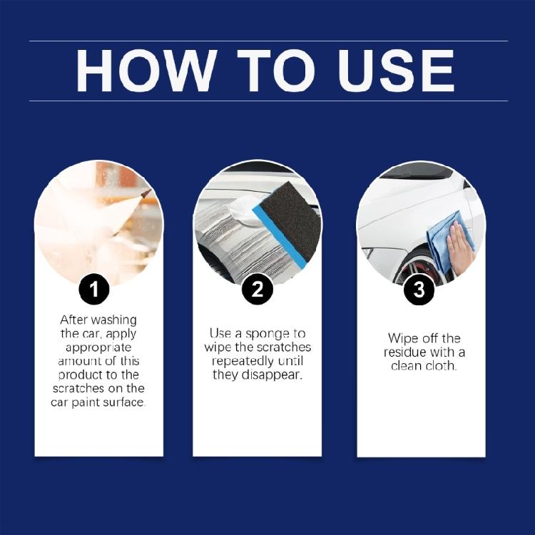 super  Effective Vehicle Paint Restoration Cream Scratch Remover with Polish Coating Quick Scratch Remover for Vehicles