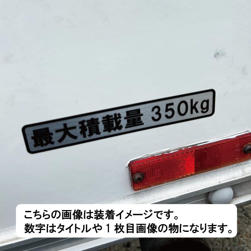 BULKYSTYLE Hairline Sticker for Light Vehicles, For Regular Cars, 2204.3 lbs (1000 kg), Matte