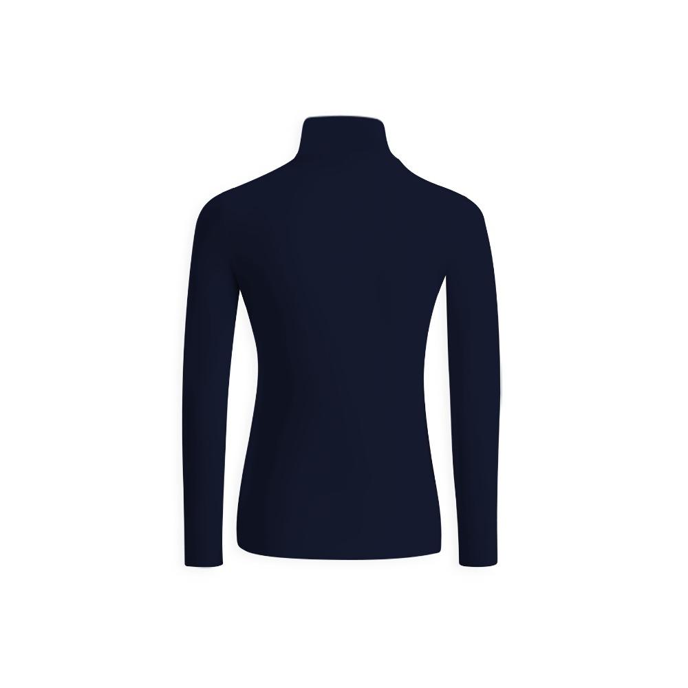 Women's Elegant Purple Long-sleeved T-shirt, Elastic and Comfortable Fit, Casual and Comfortable for All Seasons