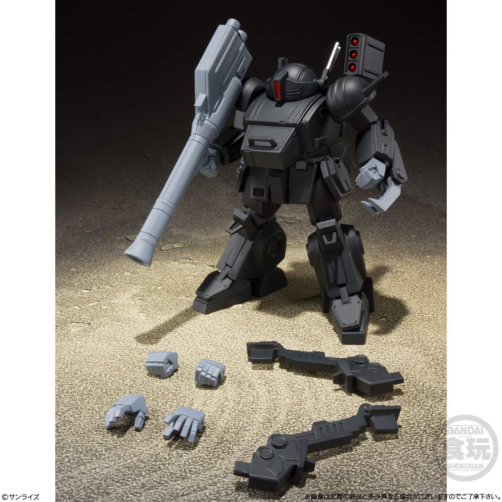 Super Minipla Blue Knight Belserga Story Vol.1 (3-pack) Candy Toy/Gum (Armored Trooper Votoms Blue Knight Belserga Story Novel Version)