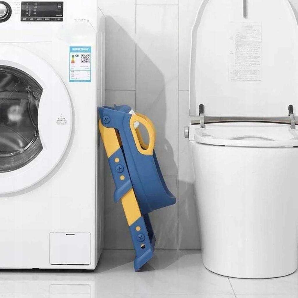 TOILET SEAT COVER TOILET ladder for children TOILET STEP steps Blue