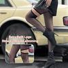 1Pcs Asymmetry Leggings Female Stockings Perspective Hollow Out Hottie Sexy Tights Girl Personality High Pantyhose