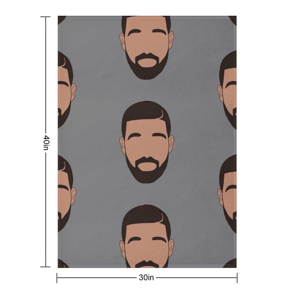 Drake head Throw Blanket Quilt manga bed plaid Beautifuls Blankets