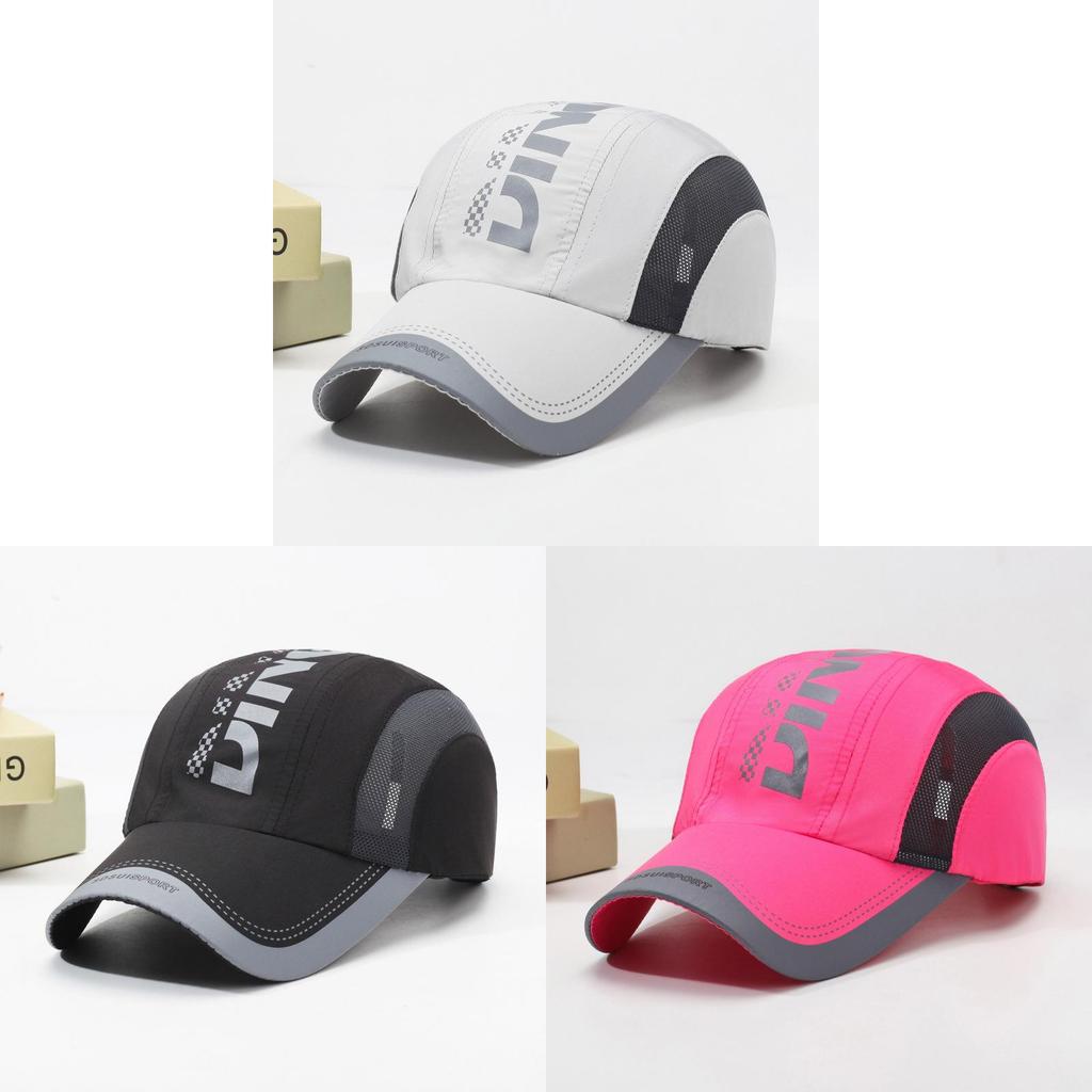 Polyester Summer Baseball Cap For Men With Sun Protection And Breathability