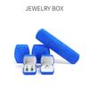 Elliptical Big Belly Deer Skin Velvet Jewelry Box, Iron Box Jewelry Box, Ring Pendant Jewelry Bracelet Bracelet Box