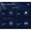 For Tesla Model Y Trunk Mats Fully Coverage Protection Non-Slip Both Sides Protective Pads Tailgate Pad Modely Car Accessories