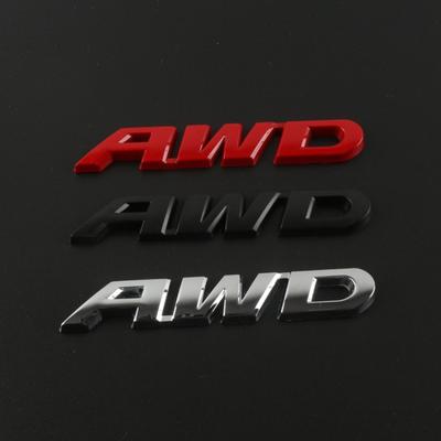 Portbagajul mașinii Honda AWD metal autocolante 3D pentru mașini decor auto modificare mașină