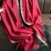 Large Women Hijab Shawls Thin Long Shawls Elegant Luxury Silk Scarf  Beach