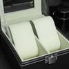 2/3/6/10/12 Grids Jewelry Box Watch Holder Watch Storage Box Lockable Leather Flocking Cloth Watch Display Box