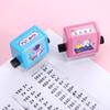 100 Teacher Supplies Number Rolling Stamp Math Practice Roller Arithmetic Stamp Math Calculate