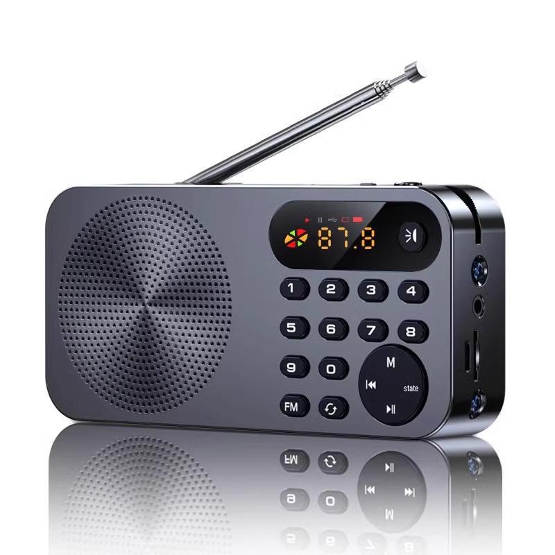 Keling Portable Rechargeable FM Radio & Music Player with Storytelling & Opera Functions