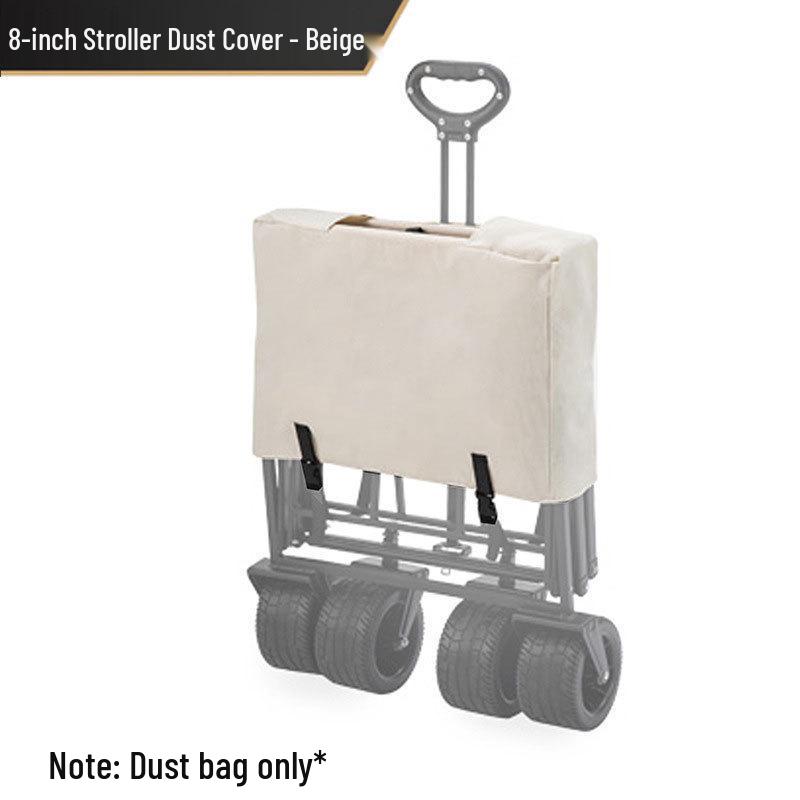 

Double-Layer Tear-Resistant Fabric Replacement Cover for Foldable RV Camping Cart/Stroller
