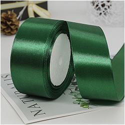100% Polyester Single Face Satin Ribbon Roll 38 mm 1.5 Inch Custom Printed for Decoration and Wrapping