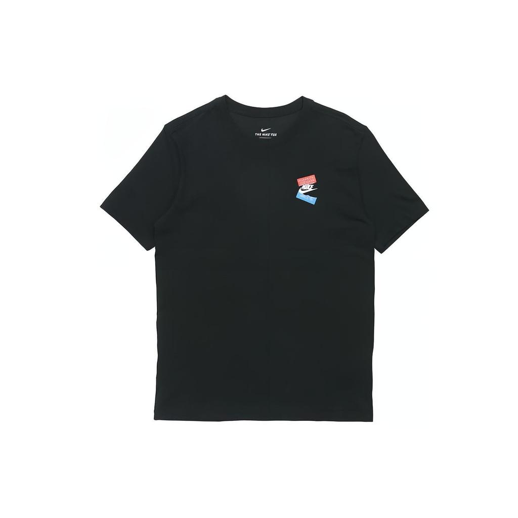 Nike T Shirts Men's Crew Neck Moderate Straight Fit BV7512-010