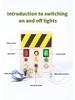 Montessori LED Circuit Board Wooden Busy Toy for Early Education