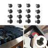160PCS Rubber Feet for Gas Stove Grates Heat Resistant Appliance Bumpers Stove Grate Pads for Secure Cooktop Support
