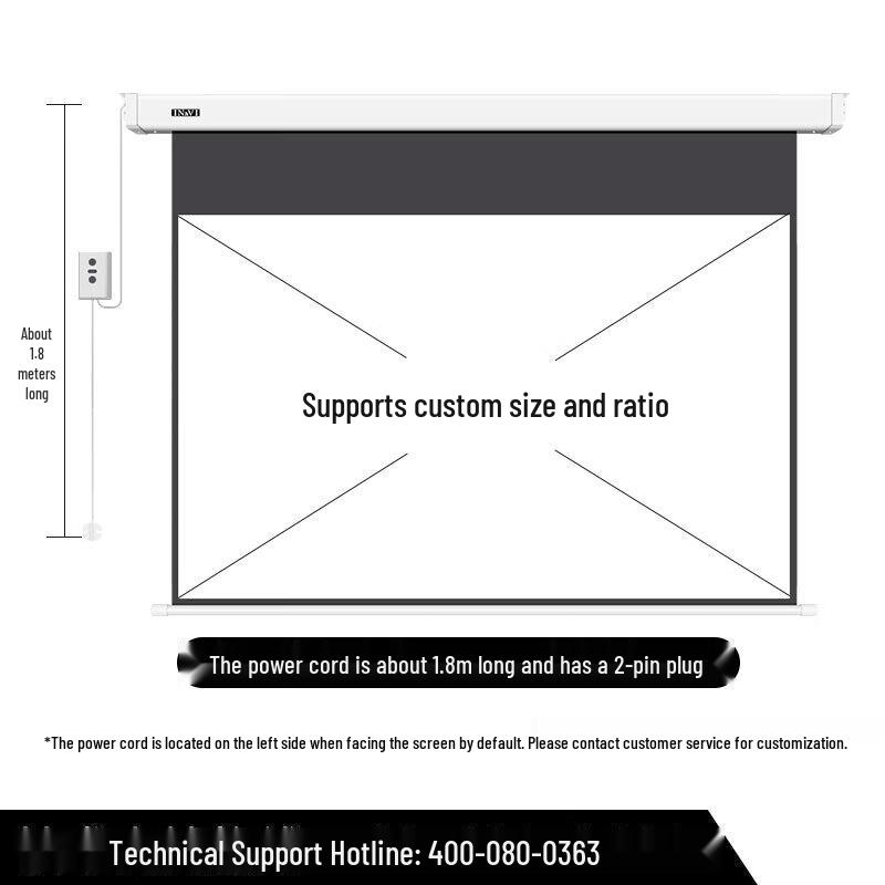 IN&VI DF Electric Projector Screen