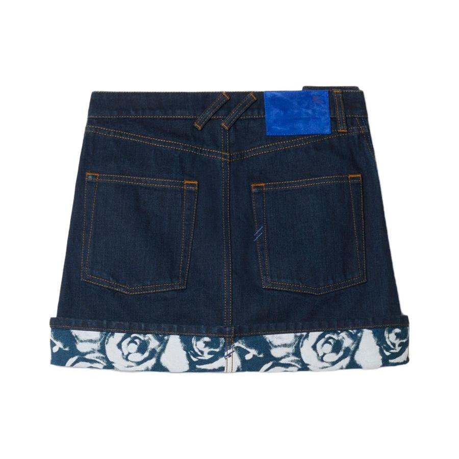 Burberry Japanese denim miniskirt Women's 80809211