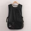 Minimalist Striped Stain-Resistant Apron Multipurpose Anti Dirty Kitchen Aprons Vest Style Waterproof Coffee House Uniform