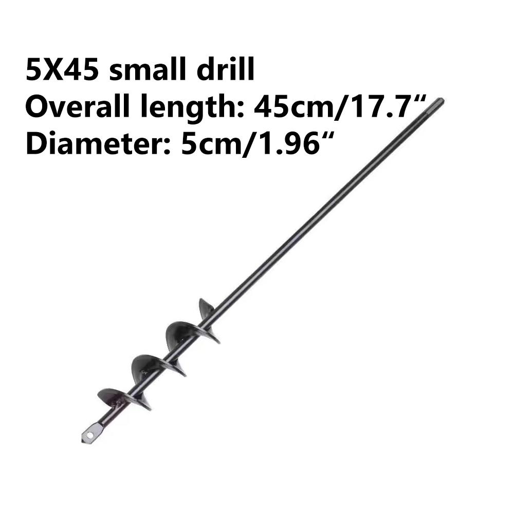 High Quality Earth Auger Drill Bit Garden Auger Spiral Bit Flower Planting Hole Digger Ground Auger Yard Gardening Planting Tool