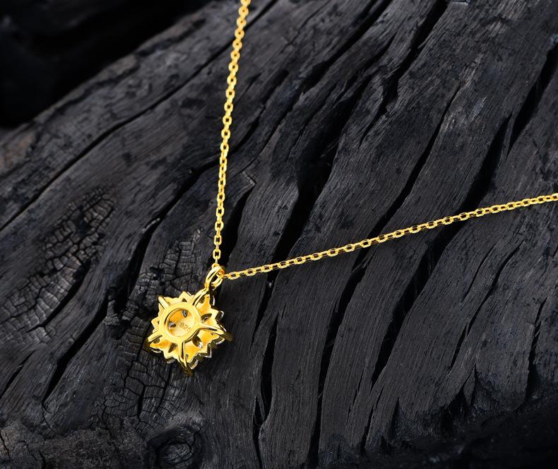 

Пятиконечная звезда, инкрустированная 5а цирконом S925, ожерелье из стерлингового серебра, женская Европа и Америка, модная цепочка на ключицу, ювелирные изделия