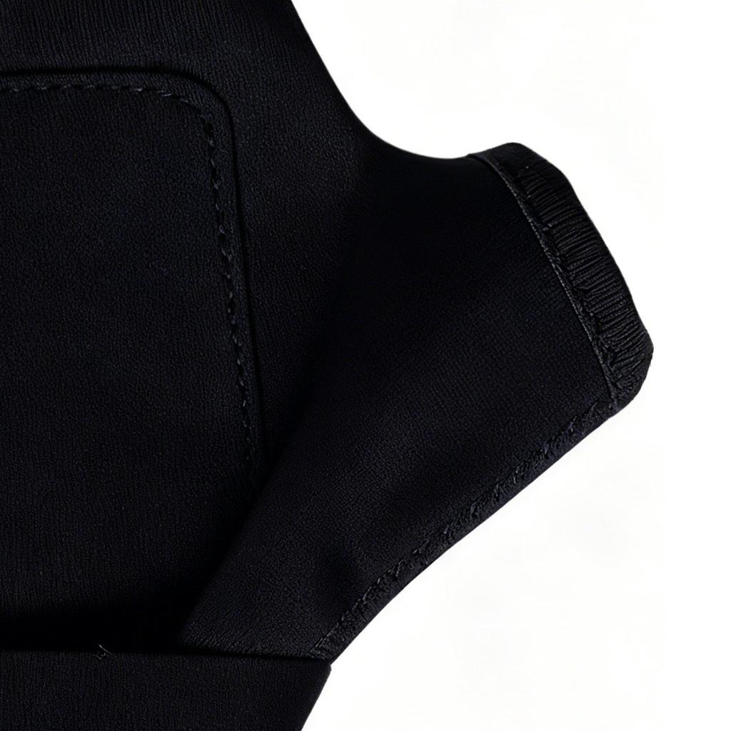 Motorcycle Half Finger Heated Gloves Rechargeable Mittens 3 Temp Settings Winter Fingerless Gloves  Heating Thermal Gloves