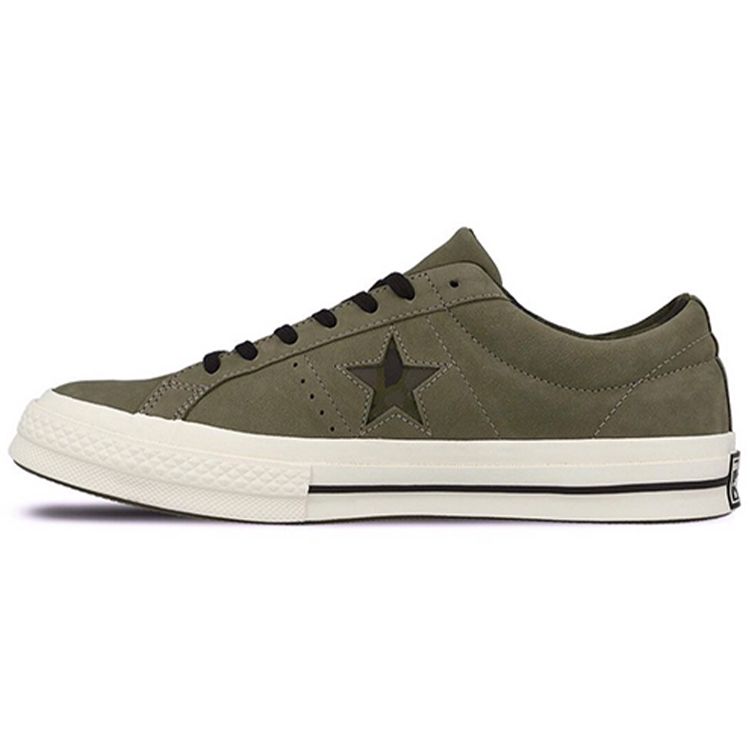 

Converse One Star Модная Повседневная Кожаная Обувь Низкий Верх Холщовые Кеды Камуфляжный Принт Унисекс Кроссовки 159581C 41