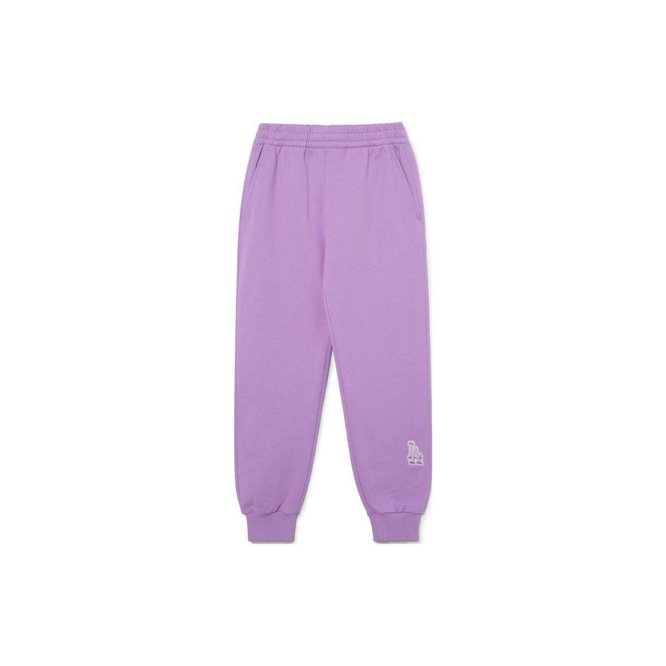 MLB Knitted Sweatpants Unisex Purple Moderate Other 3APTB0231-07LDL S