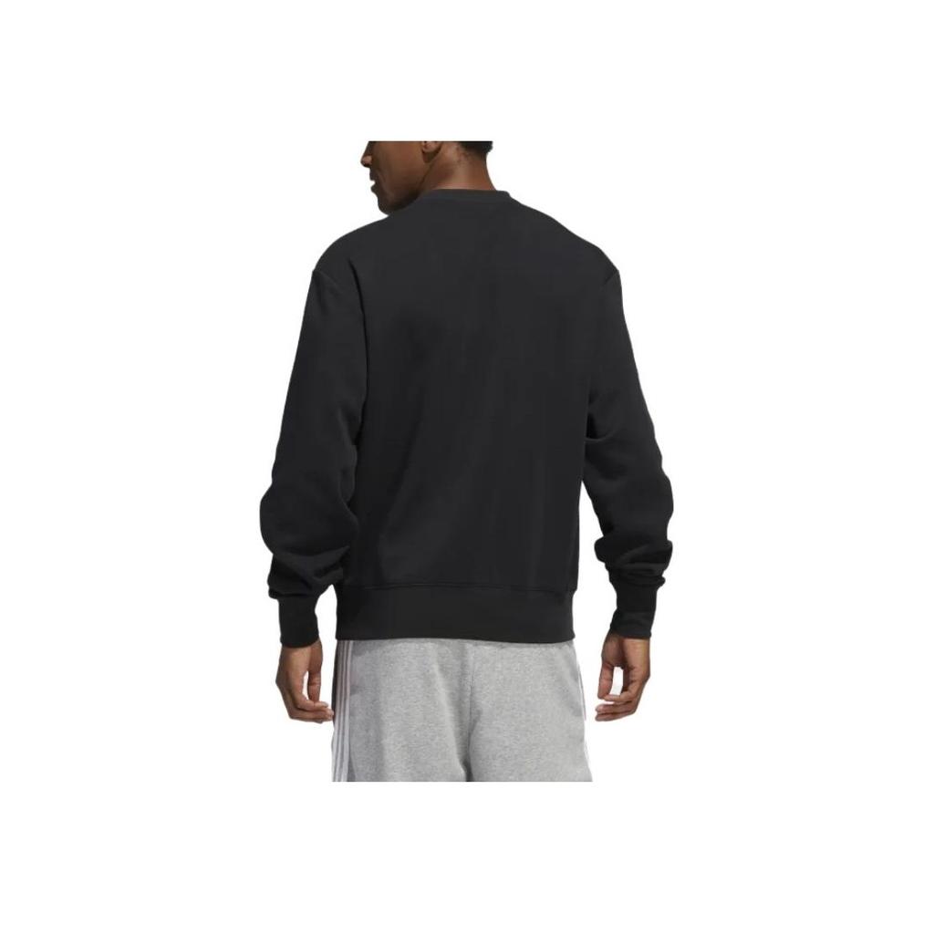 Adidas Originals Crew Neck Sweatshirt Men Tops Black HI2975